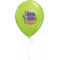 9" Qualatex Round Standard Color Latex Balloon (2 Color Imprint)